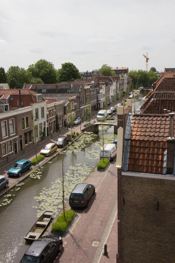 Canal House In Historic City Center Gouda Bagian luar foto